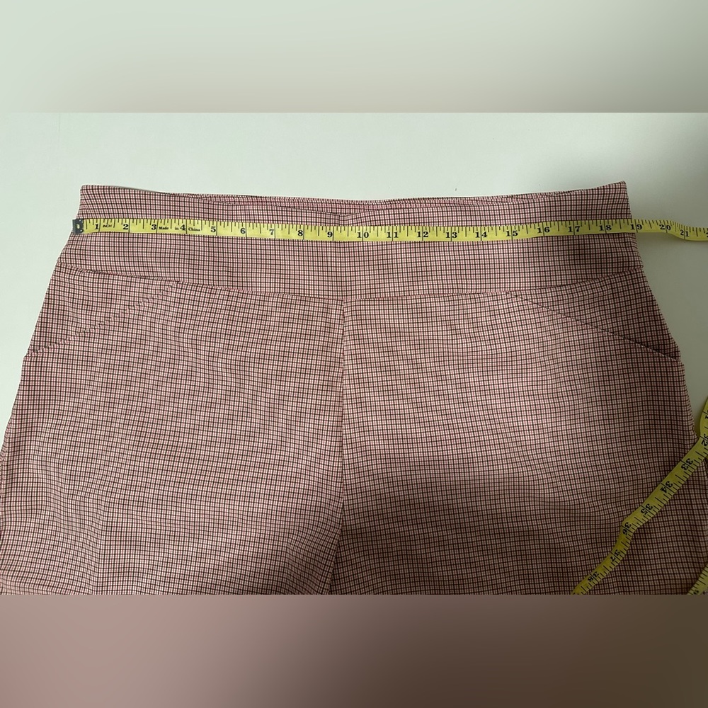 NWT Versona Chasing the Sun Pink Gingham Shorts XXL - Picture 5 of 13
